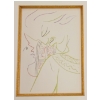 Image 2 : "THE KNIGHTS OF THE ROUND TABLE" BY JEAN COCTEAU(1889 - 1963) - FRAMED LITHOGRAPH