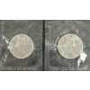 Image 2 :  LOT OF 2 - 1963 CDN SILVER DOLLARS - VOYAGEUR 