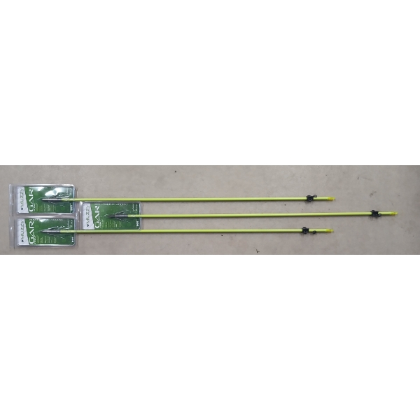 LOT OF 3 - MUZZY GAR POINT BOWFISHING ARROW - NIB