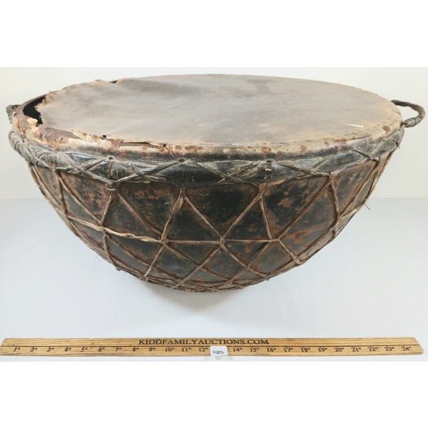 PRIMITIVE KETTLE DRUM 
