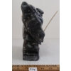 Image 6 : "HUNTER W/ WHIP" BY WAYNE PUQIQNQ - STONE & BONE