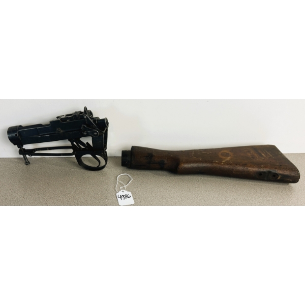 LEE ENFIELD NO.4 RECEIVER AND BUTTSTOCK - PARTS GUN 