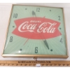 Image 1 : COCA-COLA FISHTAIL CLOCK