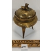 CHINESE MOTIF BRASS INCENSE BURNER