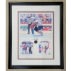Image 1 : TIE DOMI & BOB PROBERT FRAMED PRINT - AUTOGRAPHED