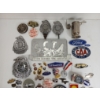 Image 4 : JOB LOT - ENAMEL PINS, BADGES, CAR DECALS, ETC