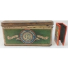 Image 2 : LOT OF 2 - WWI CDN EXPEDITIONARY FORCE BISCUIT TIN & 1937 CORONATION SOUVENIT MATCH SAFETY