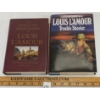 Image 1 : LOT OF 2 - LOUIS L'AMOUR NOVELS - INCL "A HOPALONG CASSIDY NOVEL" - HARDCOVERS