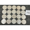 Image 1 : LOT OF 20 - 1942-1968 CDN 25 CENT COINS