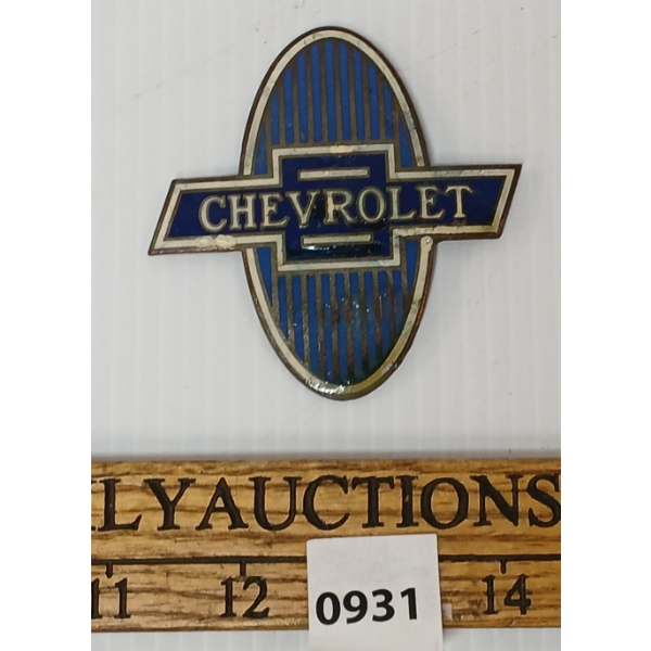 CHEVROLET RAD BADGE