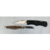 Image 3 : LOT OF 4 - HUNTING & FOLDING KNIVES - INCL ANTLER HANDLE, IMPERIAL, SWHRT9B, ETC