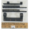 Image 1 : LOT OF 4 - SCOPE RAILS & 1 PC SCOPE MOUNT