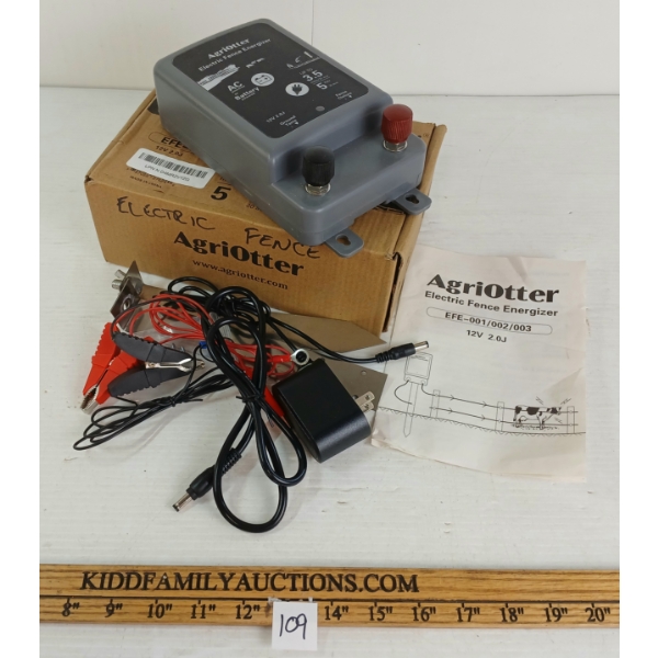 AGRIOTTER ELECTRIC FENCE ENERGIZER
