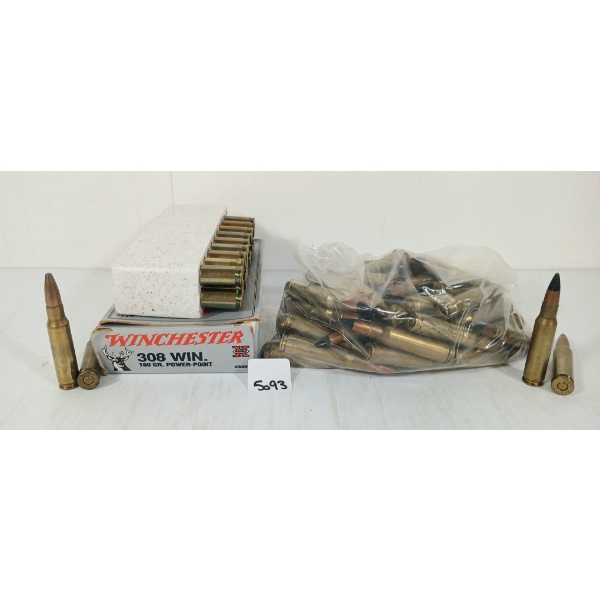 AMMO: 70X MIXED .308 WIN - 180GR - PP