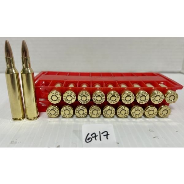 AMMO: 20X 6 MM REM - SP - RELOADS