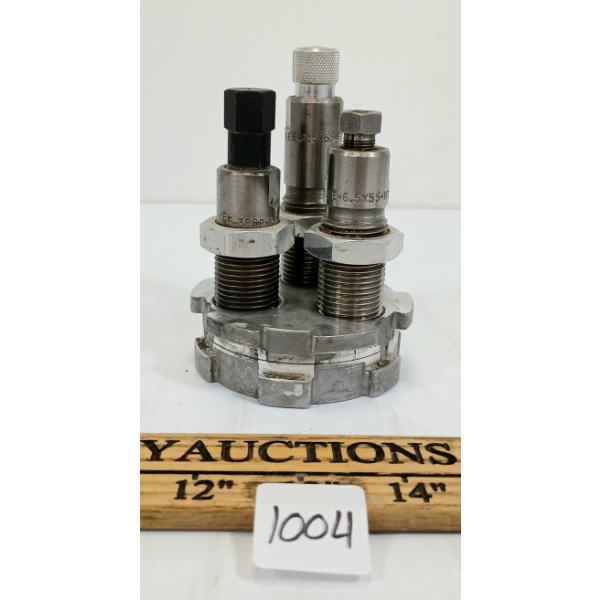 LEE .38 SPL & 6.5X55 CAL RELOADING DIE SET