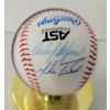 Image 2 : LOT OF 6 - 1988 /1997 RAWLINGS BASEBALLS, BASEBALL PLAYER CARDS & HOLDERS - AUTOGRAPHED