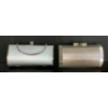 Image 3 : LOT OF 2 - SILVER TONED EVENING CLUTCH PURSES