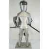Image 4 : KNIGHT IN ARMOUR STATUE - TIN