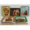 Image 1 : LOT OF 5 - COCA-COLA TRAYS