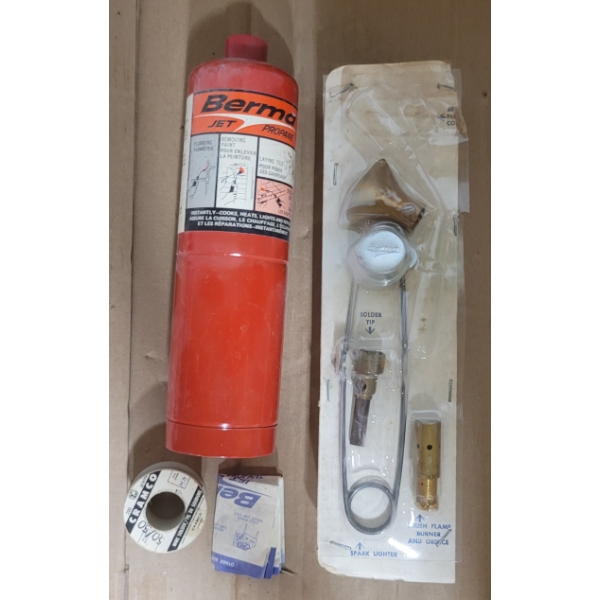 BERMA PROPANE TORCH KIT - NIB