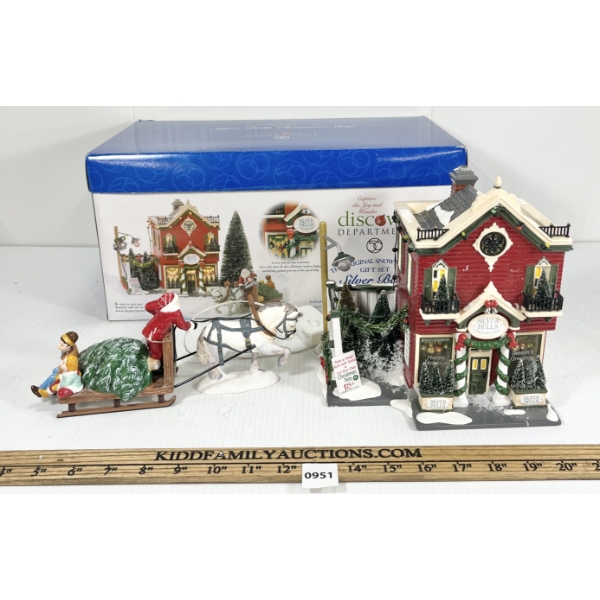 DEPARTMENT 56  SILVER BELLS CHRISTMAS SHOP