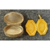 Image 3 : LOT OF 14 - MISC JEWELLERY PCS - INCL STICK PINS, MOUSE BROOCH, ITALIAN FLORAL PILL BOX, ETC