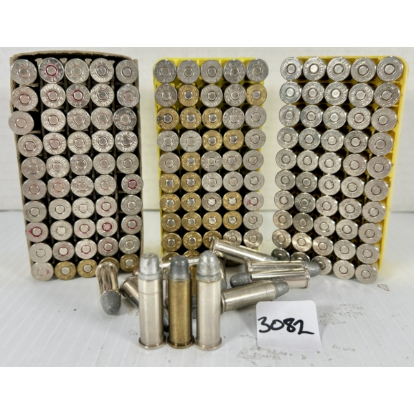 AMMO: APPROX 170X .38 SPL - RELOADS