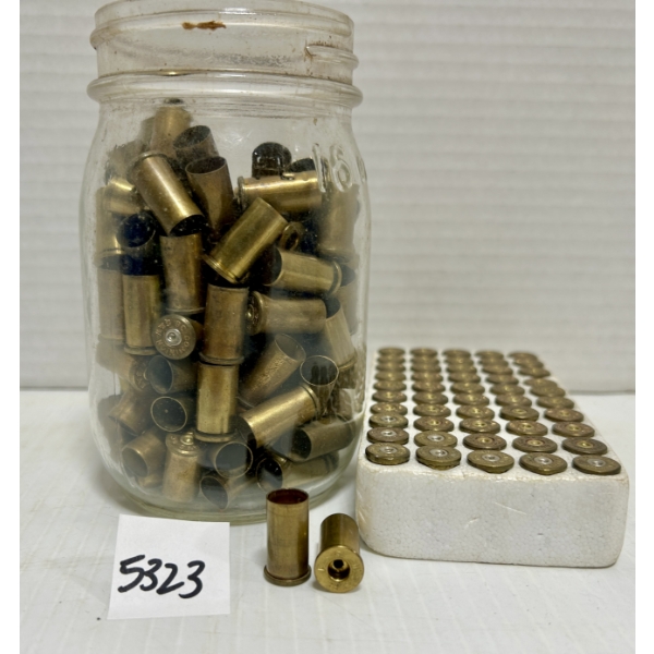 BRASS: APPROX 120X .38 S&W