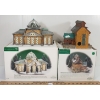 Image 3 : LOT OF 2 - DEPARTMENT 56 MARGROVE ORANGERY & SEA FISHERS VILLAGE SERIES