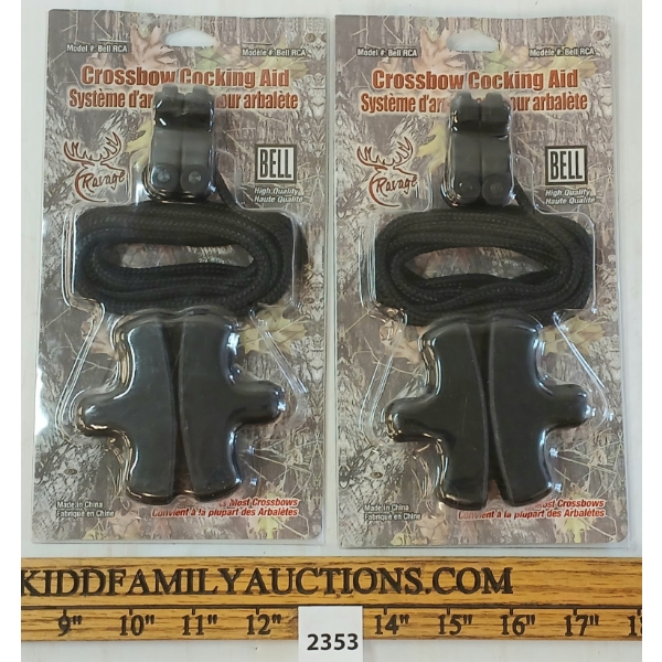LOT OF 2 - CROSSBOW COCKING AIDS