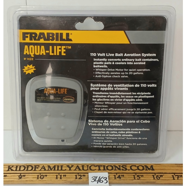 FRABILL AQUA-LIFE 110V LIVE BAIT AERATION SYSTEM