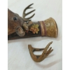 Image 7 : LOT OF 3 - WOODLAND MONARCH COLLECTIBLE KNIFE, BIRCH BARK MOOSE CALL & 1986 SUPERBOWL FOLDING KNIFE