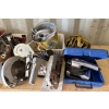 Image 2 : SHELF LOT - INCLUDES HEATERS, OIL FILTERS, POWER TOOLS