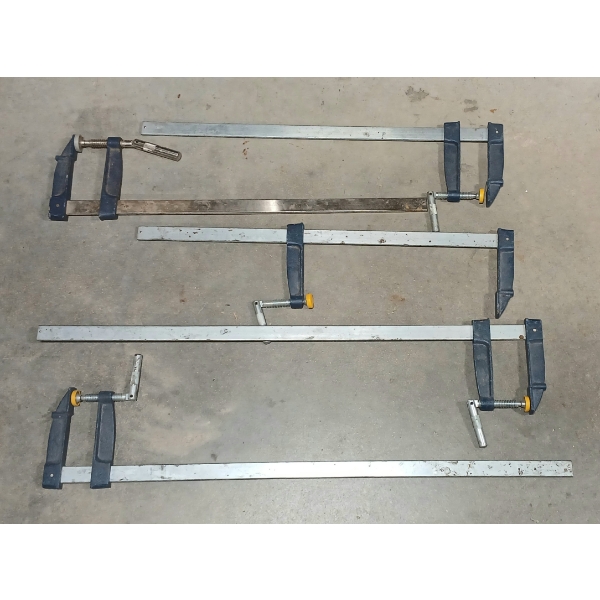 LOT OF 5 - MASTERCRAFT BAR CLAMPS