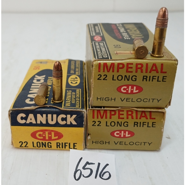 AMMO: 150X CANUCK & IMPERIAL .22LR