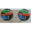 Image 1 : LOT OF 2 - ALLTRADE ROTATING BAR STOOLS