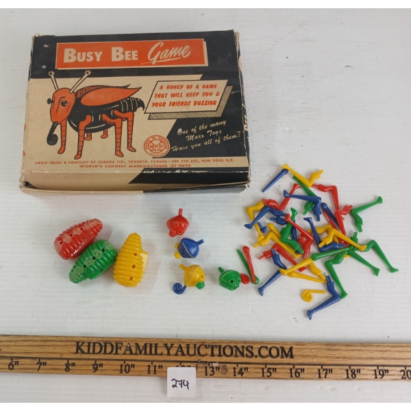 MARX TOYS BUSY BEE GAME