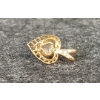Image 4 : 10K GOLD HEART PENDANT