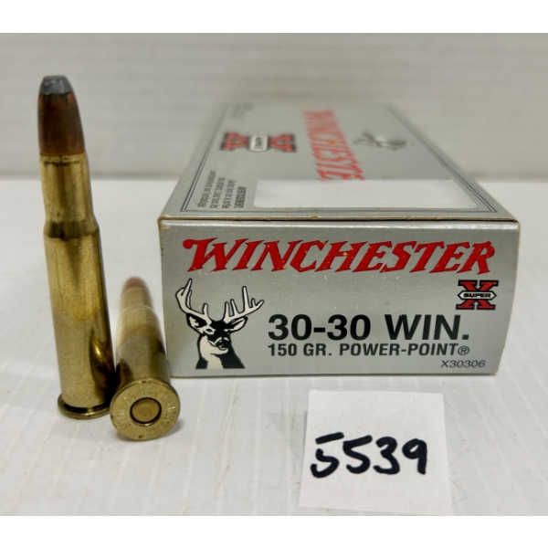 AMMO: 20X WINCHESTER .30-30 WIN 150GR. 