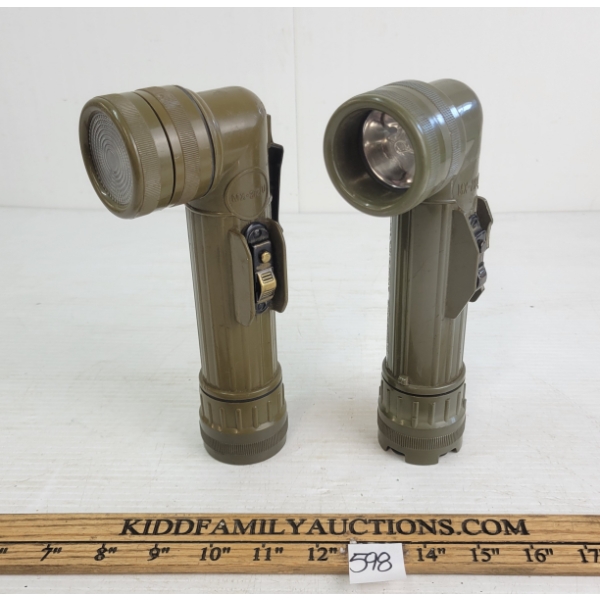 LOT OF 2 - BRIGHT STAR & FULTON MX-212/U FLASH LIGHTS
