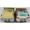 Image 4 : LOT OF 2 - TONKA PRESSED STEEL DUMP TRUCK MODELS