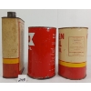 Image 4 : LOT OF 3 - SHELL MOTOR OIL INCL X-100, GOLDEN SHELL & OUTBOARD MOTOR QT CANS