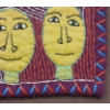 Image 4 : WOOL WALL HANGING - UNSIGNED