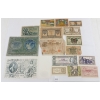 LOT OF 17 - WORLD BANKNOTES - INCL WWI AUSTRIAN EMERGENCY NOTE, GERMANY & YUGOSLAVIA, ETC