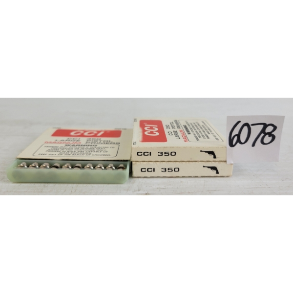 PRIMERS: 298X CCI #350 LARGE PISTOL MAGNUM PRIMERS