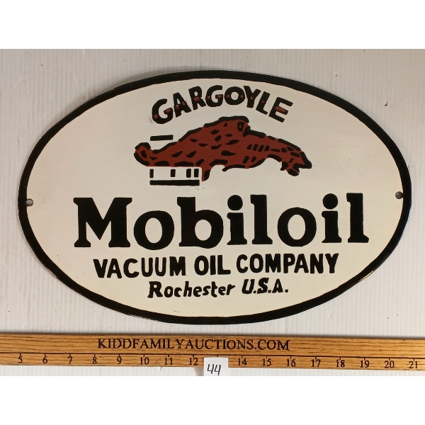 GARGOYLE MOBILOIL - SSP SIGN