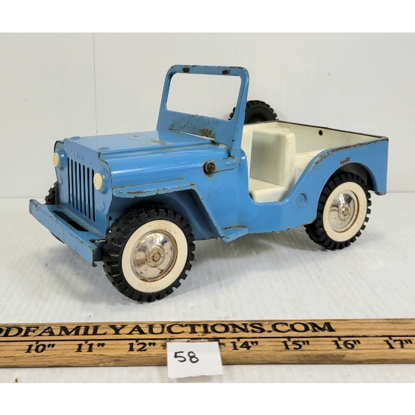 TONKA PRESSED STEEL & PLASTIC JEEP