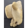 Image 3 : BOAR HEAD - SIGNED - BONE