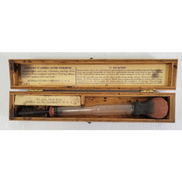 1939-1945 PORTABLE HYDROMETERS SECONDARY CELL - MKII